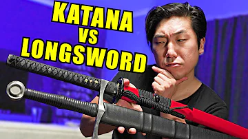 Katana VS Longsword - The Sad TRUTH!