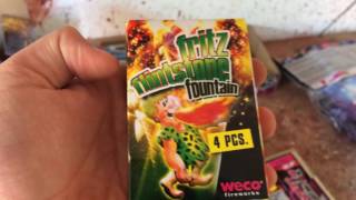 LIDL Fireworks 2016 - weco new fire pack unboxing