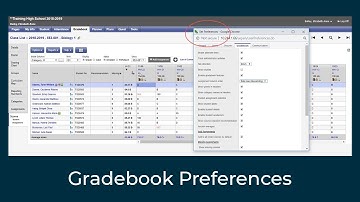 Setting-up Your Gradebook Preferences