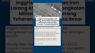 Trump Murka Besar Seusai Inggris Larang 2 Pangkalan Militernya Digunakan As Serang Iran