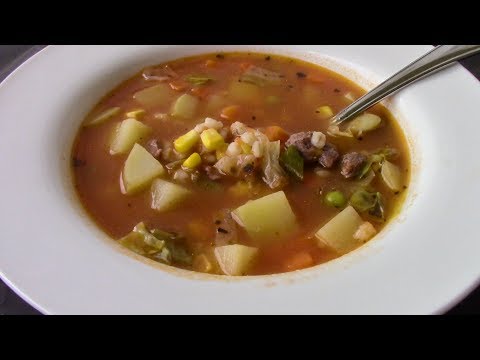 Homemade Beef Vegetable Soup