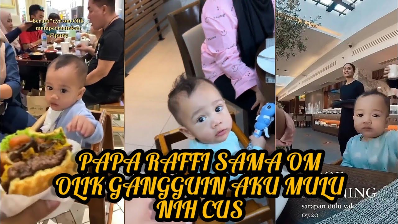 GEMESH! CIPUNG DI JAILI OM OLIK DAN PAPA RAFFI // CUS RINI BANTUIN AKU ...