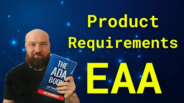 EAA: Product Accessibility Requirements