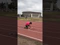 Francisco Calvo en el Nacional de Atletismo