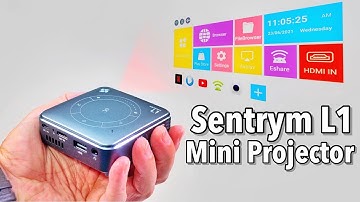 The Smallest & Coolest Mini Projector! Sentrym L1 Review