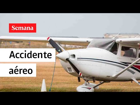 Avioneta cayó sobre zona residencial en Medellín | Videos Semana