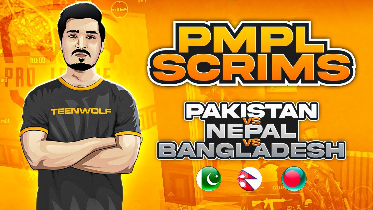 PMPL SA SCRIMS | PAKISTAN vs NEPAL vs BANGLADESH | TEAM BABLU