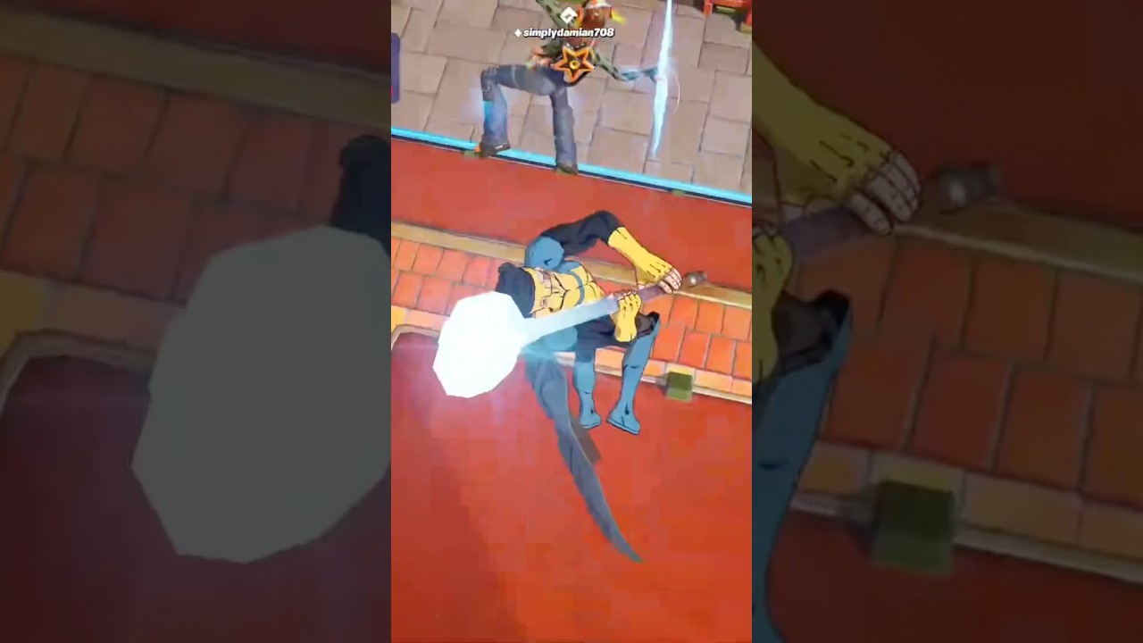 Moving like Thor in Fortnite!!! 