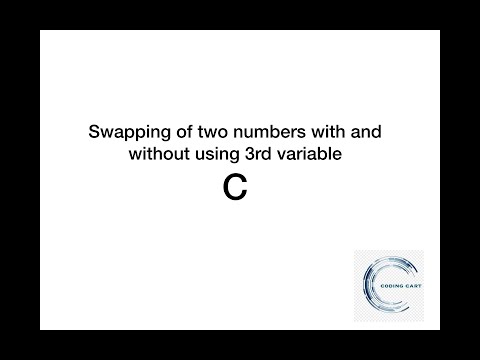 Swapping of two numbers without 3rd variable