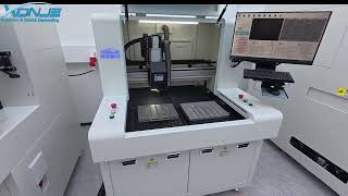 Automatic tool changing system and CCD vision system dispaly