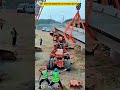 Heavy Concrete Beam Installation : Dangerous Crane Balance Control