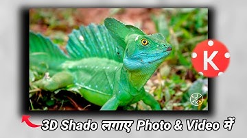 Kinemaster 3D Shadow Video Editing || How To Apply Shadow Effect in Photo & Video