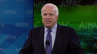 Sen. John McCain  AIPAC Zingers