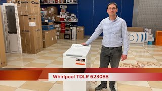 Whirlpool TDLR 6230SS EU/N felültöltős mosógép kicsomagolás és bemutató