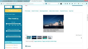 Set Calender Availability using Eicra Script