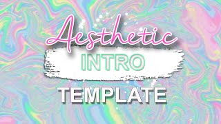 EP 12 TUMBLR  AESTHETIC Holographic INTRO TEMPLATE 2020 * FREE NO TEXT * | by KENGDEE IDEA