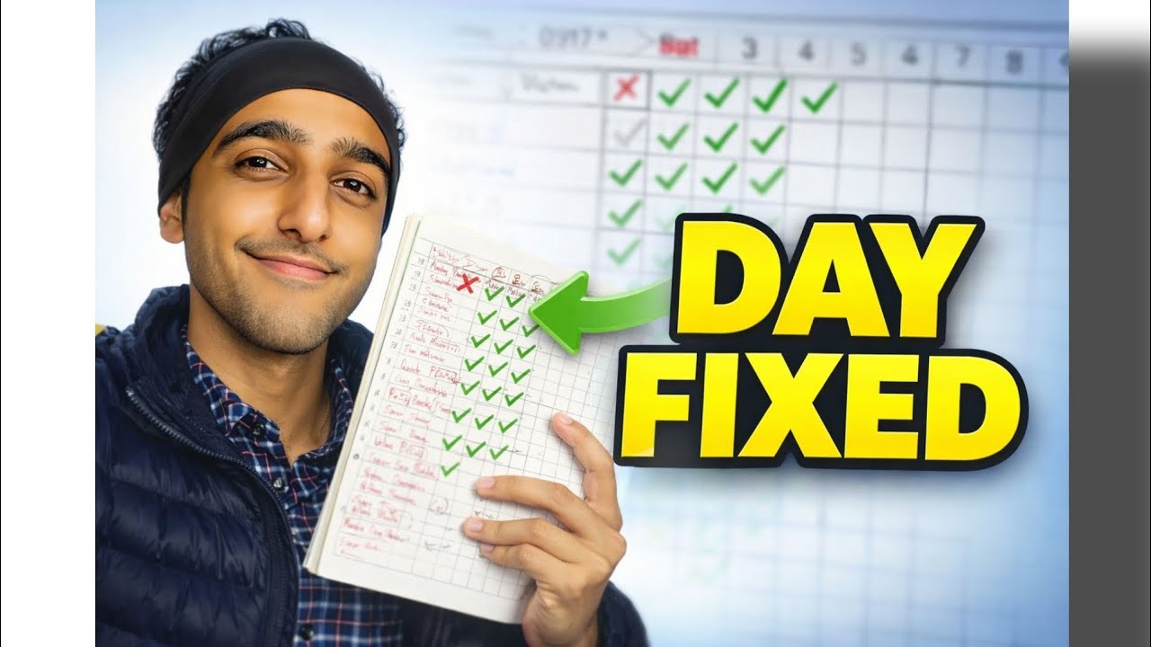 This Simple Habit Tracker Fixed My Entire Day - YouTube