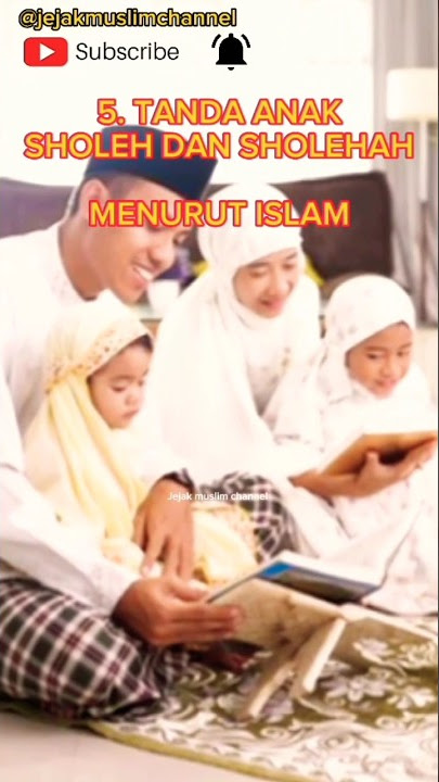 Tanda anak Sholeh dan Sholehah #shortvideo #kisahislam #shorts
