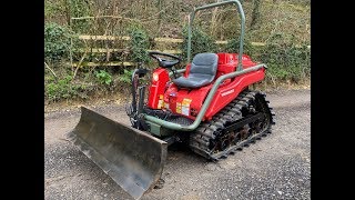 Yanmar AC-16 Compact Track Tractor with Front Blade