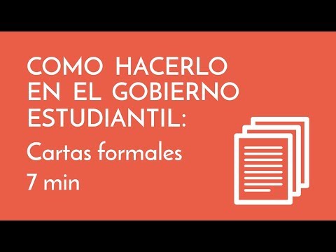 como doblar una carta formal