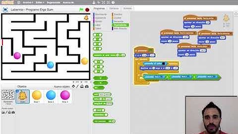 Programación con Scratch del VideoJuego del laberinto 4 5