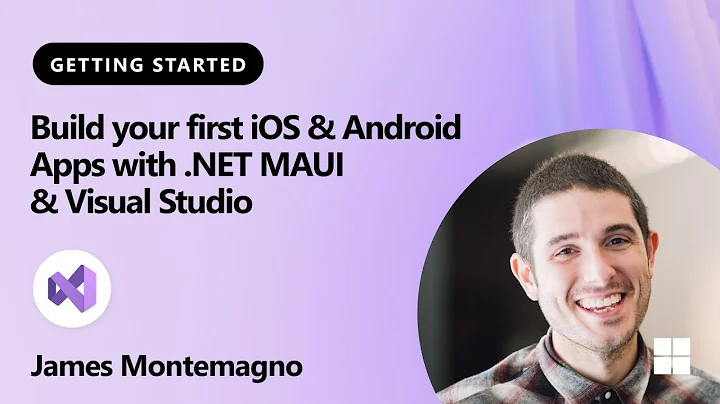 Build your first iOS, Windows, & Android Apps with .NET MAUI & Visual Studio thumbnail