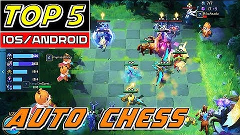 Top 5 Best Auto Chess Gameplay Mobile Games iOS Android June 2020