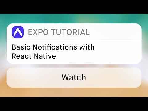 Receiving Notifications in