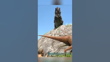 GIGA FROM ABOVE!!! #gaming #arksurvivalevolved #shorts #short