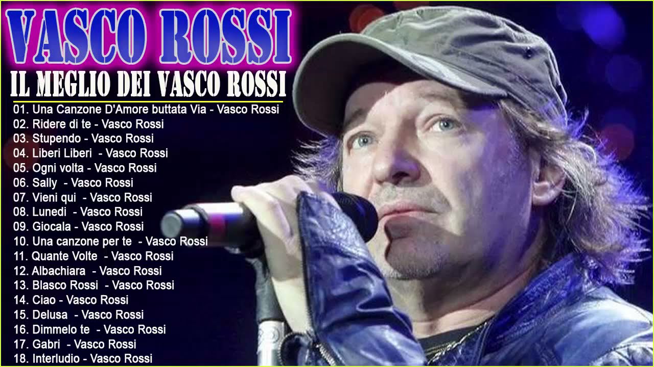 Le più belle canzoni di Vasco Rossi - I Più Grandi Successi Di Vasco Rossi  - Vasco Rossi Mix - YouTube