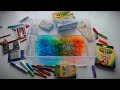 NO GLUE SLIME 📓🌈 how to turn your old school supplies into slime!!