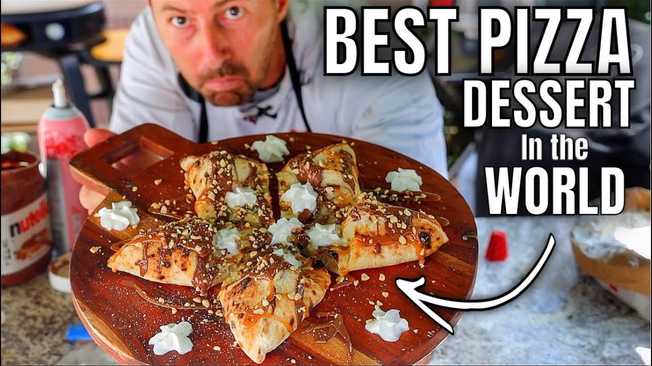 World Best Dessert Pizza - Here How To Make it