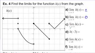 1.3 One Sided Limits (Math 31)