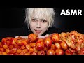 【咀嚼音】プルダックトッポギとキムチを食べる【ASMR / モッパン / 먹방】