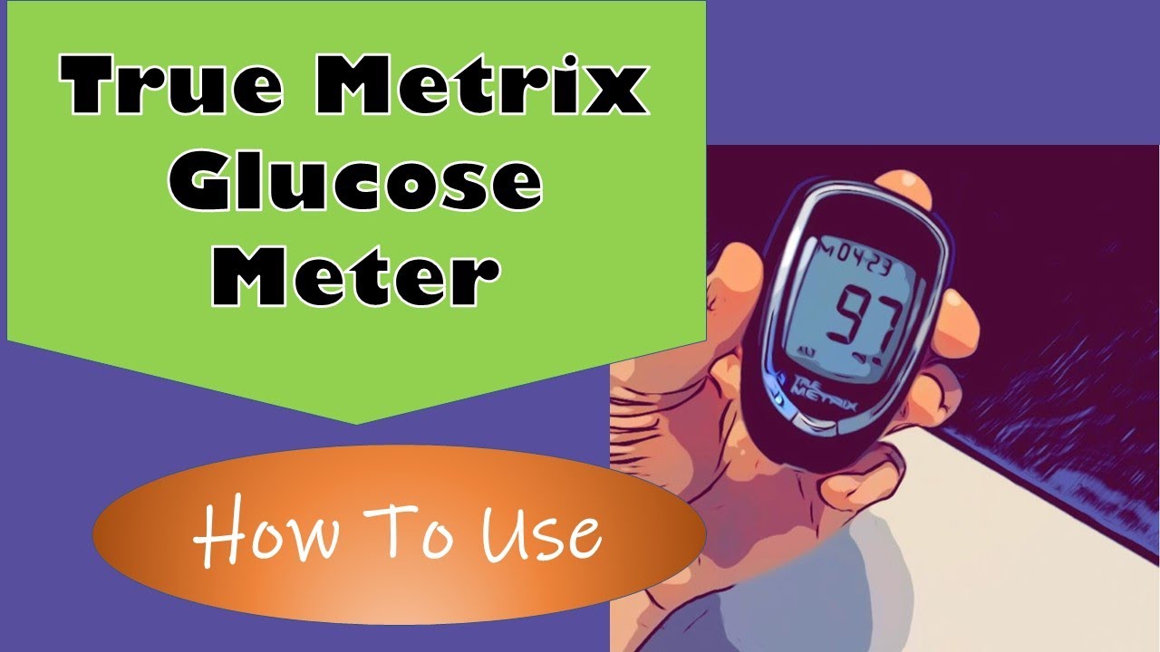True Metrix Glucose Meter How to use - YouTube