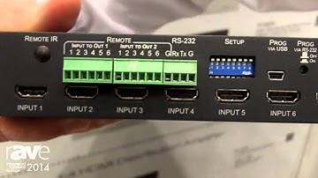 ISE 2014: Kramer Presents 4K HDMI Distribution Amplifier, 4K Matrix Switcher, and More