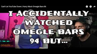 First time reacting to Harry Mack Omegle Bars 86 - I accidentally could watch OB 94 before release