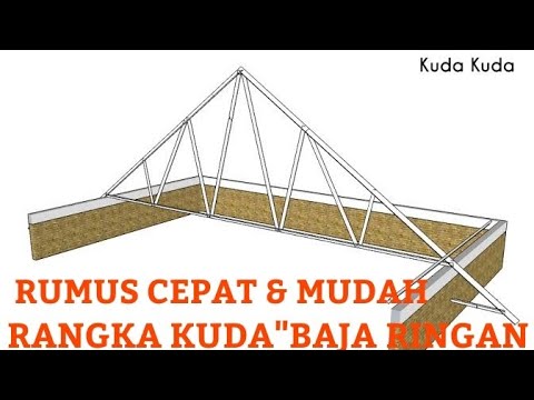 rumus kuda kuda baja ringan untuk pemula YouTube