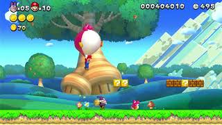 new super mario.u infinity life glitch