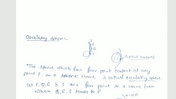 Differential geometry