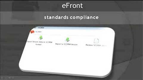 eFront - Refreshing eLearning