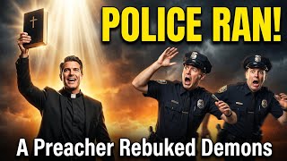 Cops BOLTED When This Preacher Started Rebuking Demons at City Hall