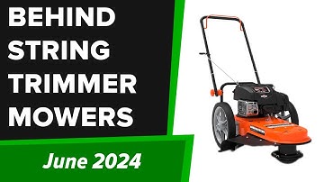 TOP-5. Best Walk Behind String Trimmer Mowers 2024