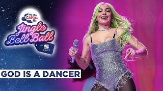 Mabel -  God Is A Dancer (Live at Capital's Jingle Bell Ball 2019) | Capital Resimi