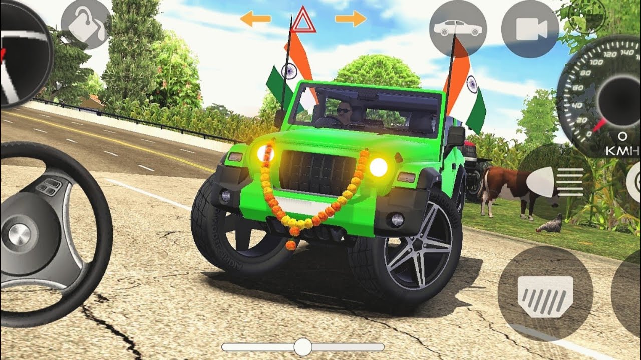Mahindra Thar Modified Car Game 😈 | Indian Gadi Wala Game | Android Gameplay 2026