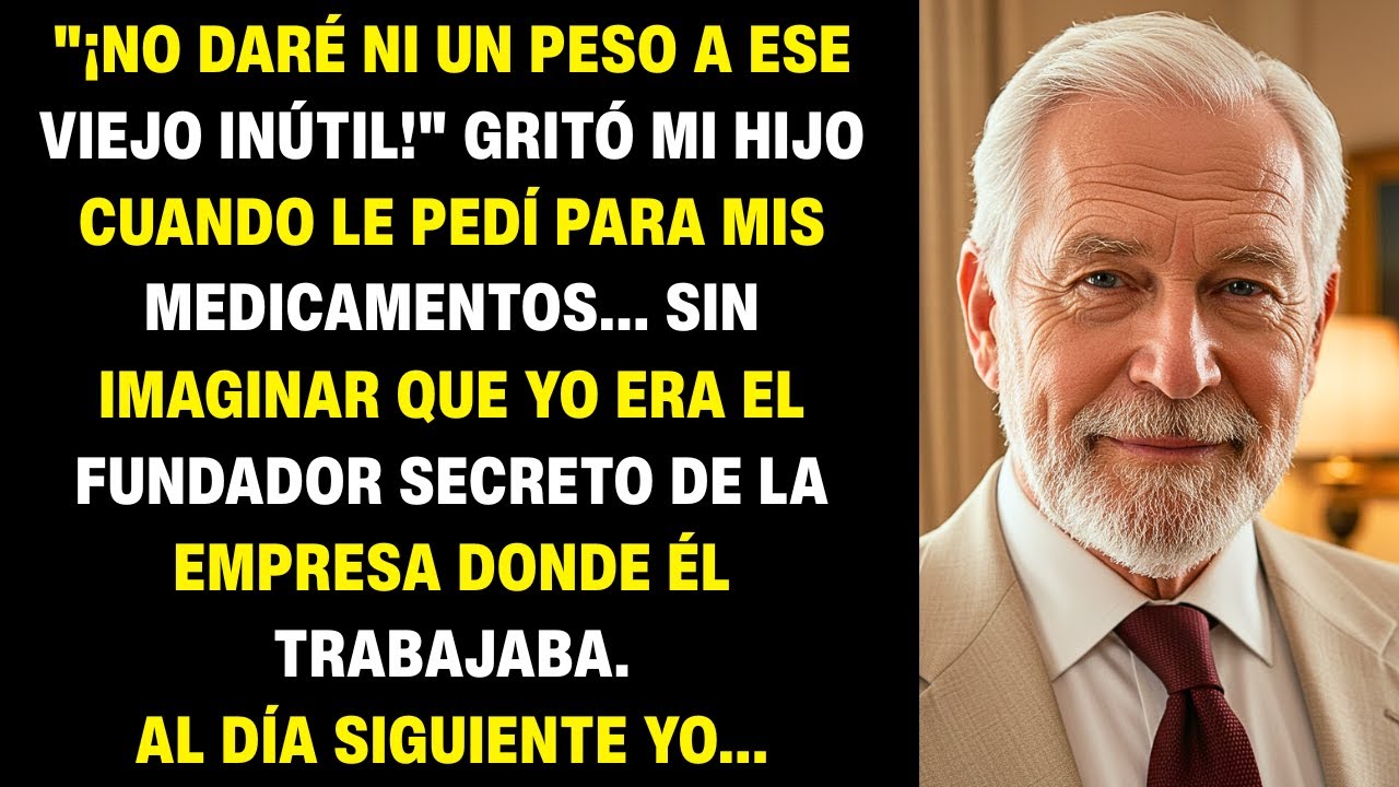 MI HIJO ME NEGÓ DINERO Y ME LLAMÓ 