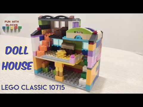 Lego Classic 10715 Doll House Building Instructions