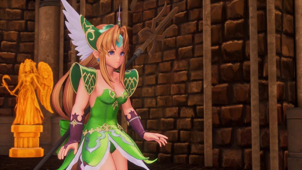 Trials of Mana Demo on PS5 - Riesz adventure start [4K Video]