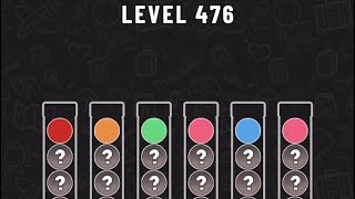 Ball Sort Puzzle Level 476 #ballsortpuzzle #ballsortpuzzlegameplay #puzzlegame #mobilegames