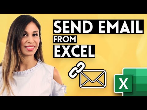 Video: Hoe maak ik een knop E-mail verzenden in Excel?